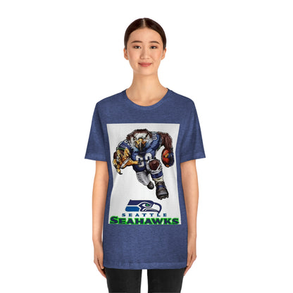 Seattle Football Sports Team Jersey Short Sleeve Tee