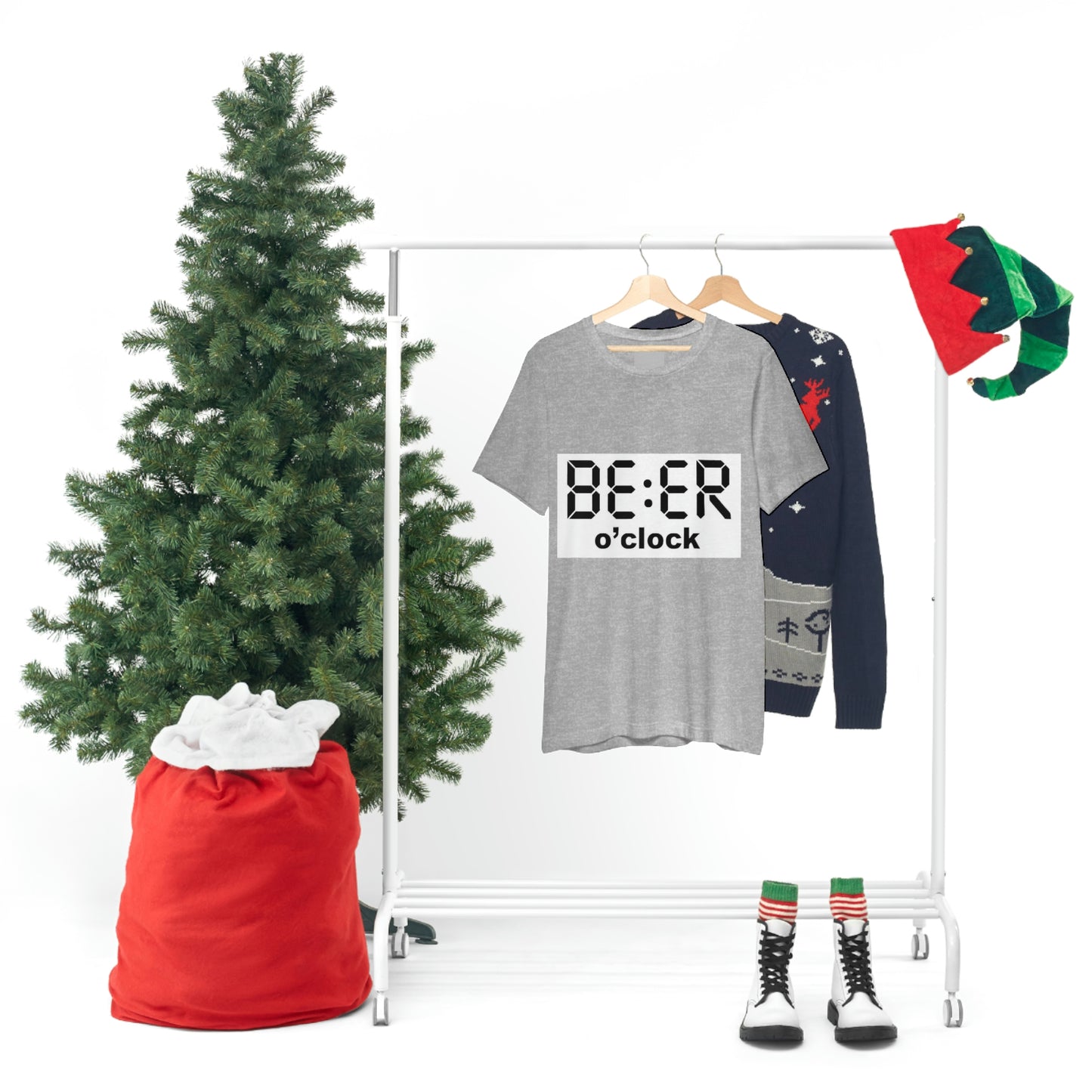 Beer O' Clock, , Unisex Jersey Short Sleeve Tee