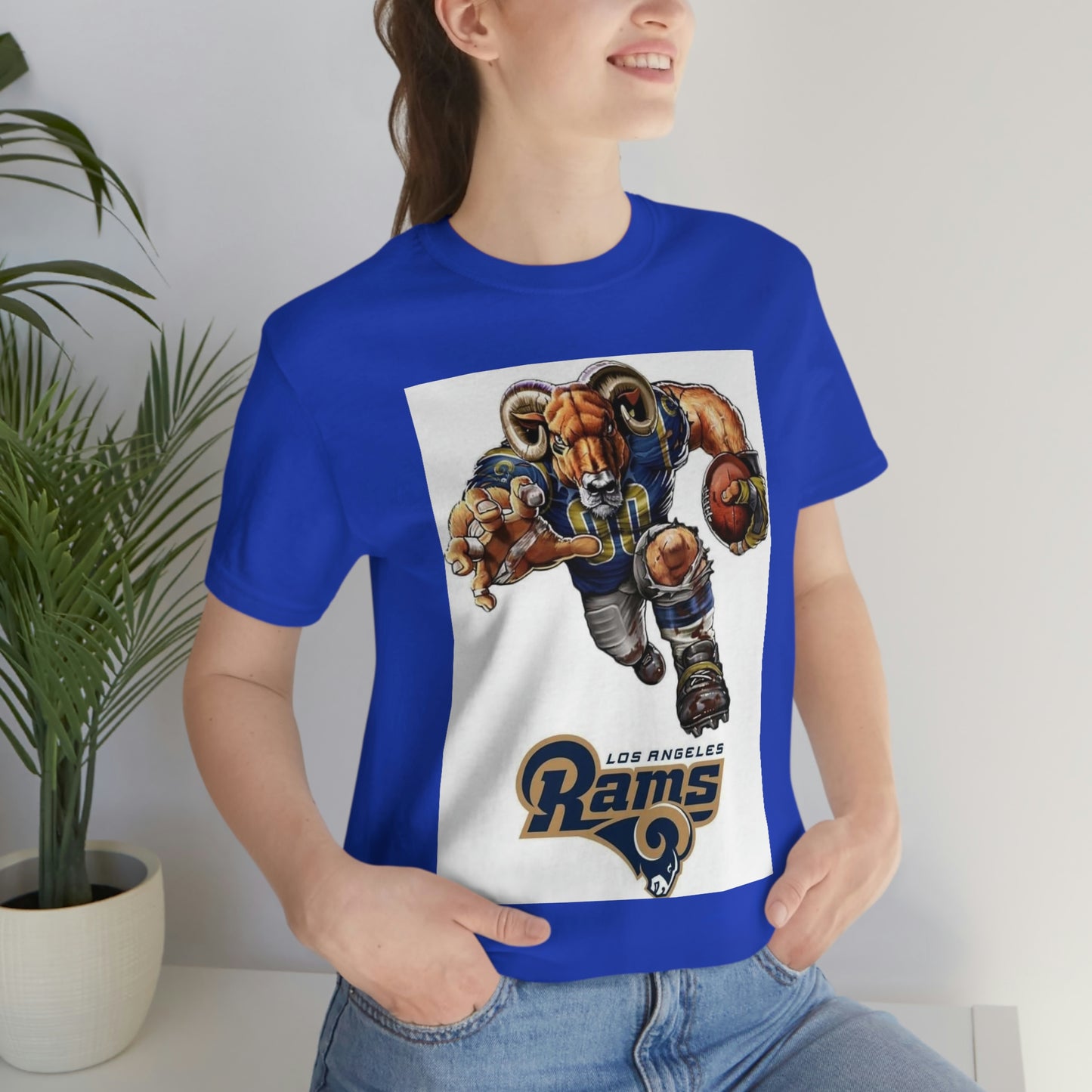 Los Angeles Football Sports Team Jersey Short Sleeve Tee