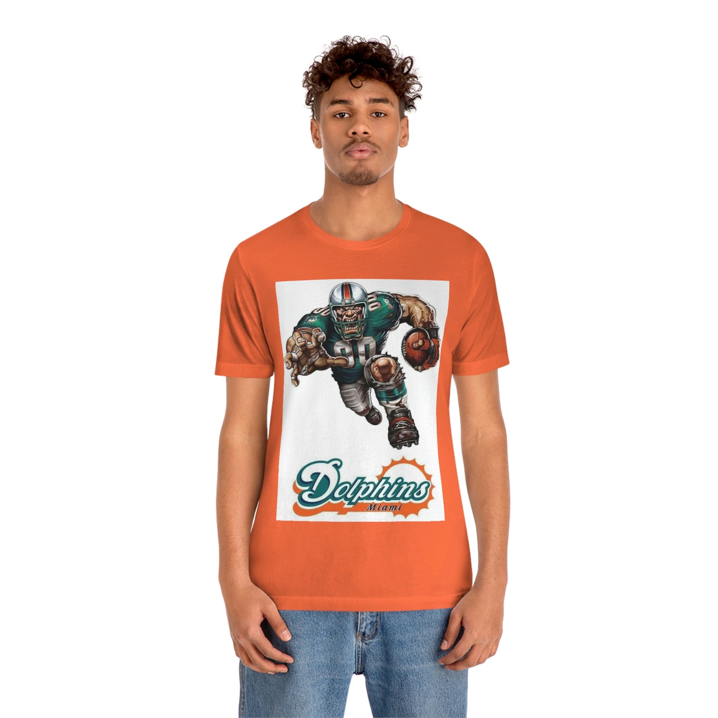 Miami Florida Football Sports Team Unisex Jersey Short Sleeve Tee