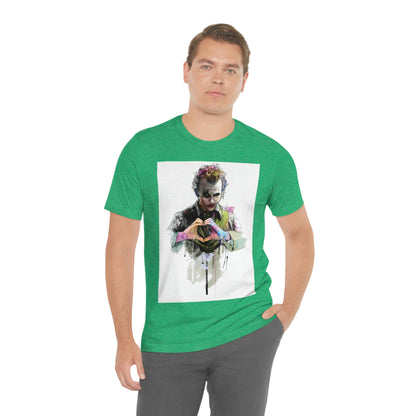 Man Who Stole Our Hearts, Joker Unisex Jersey Short Sleeve Tee