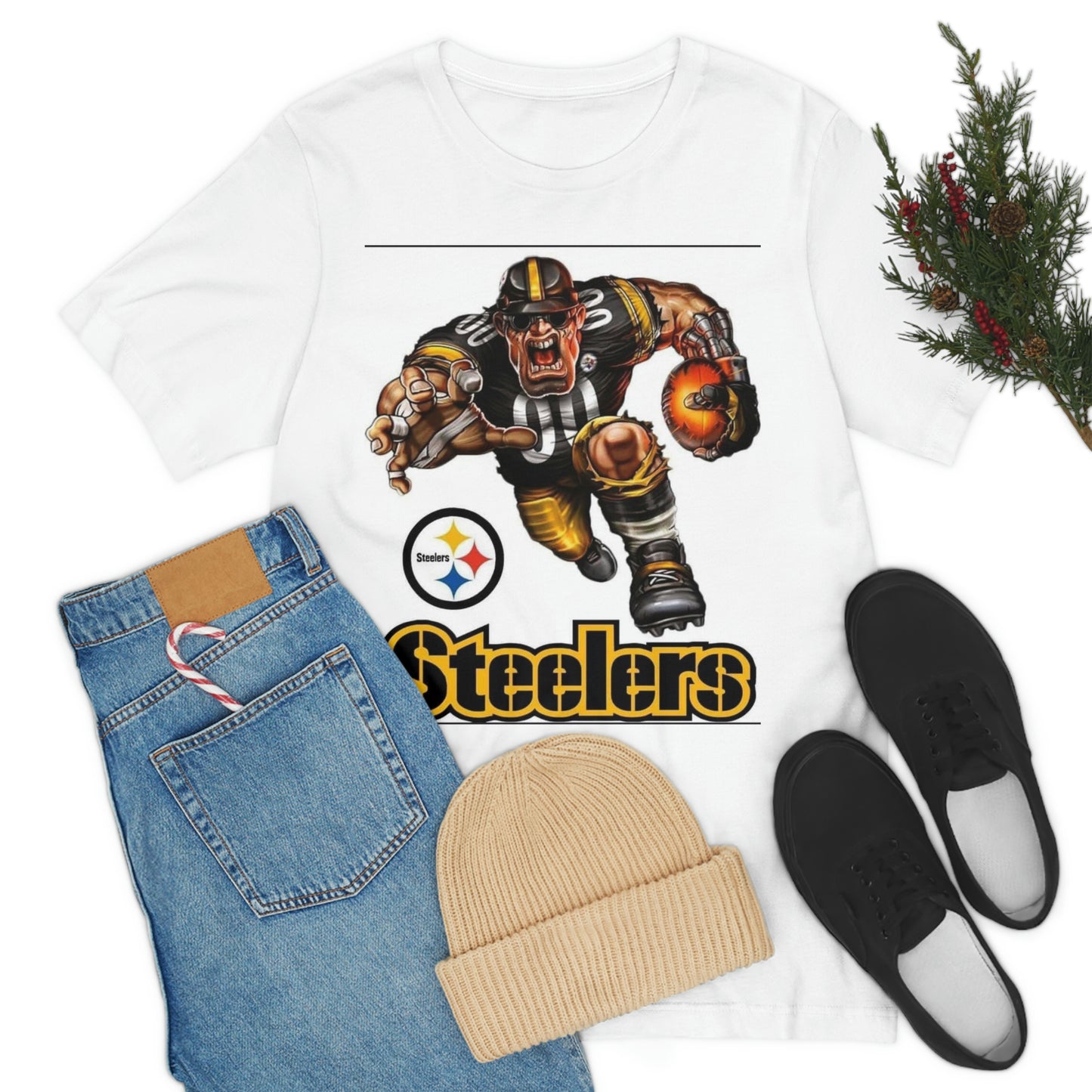 Pittsburgh Pennsylvania Football Sports Team Unisex Jersey Short Sleeve Tee