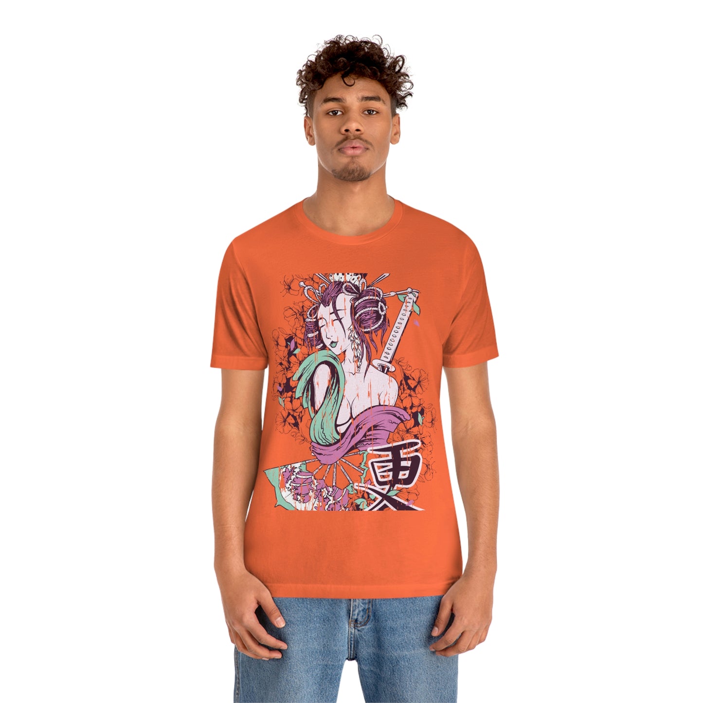 Geisha Girl, Unisex Jersey Short Sleeve Tee