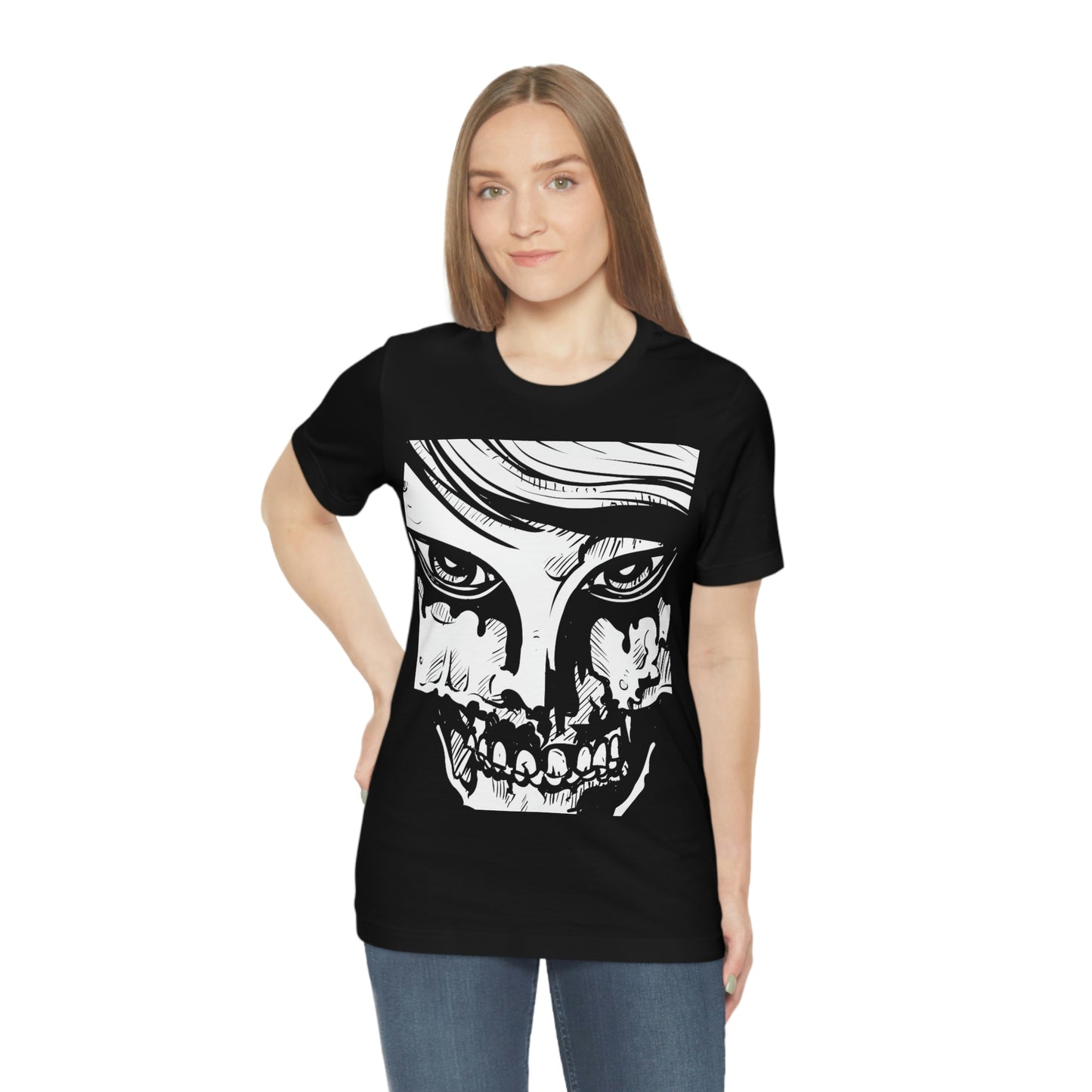 Zombie Girl, Unisex Jersey Short Sleeve Tee