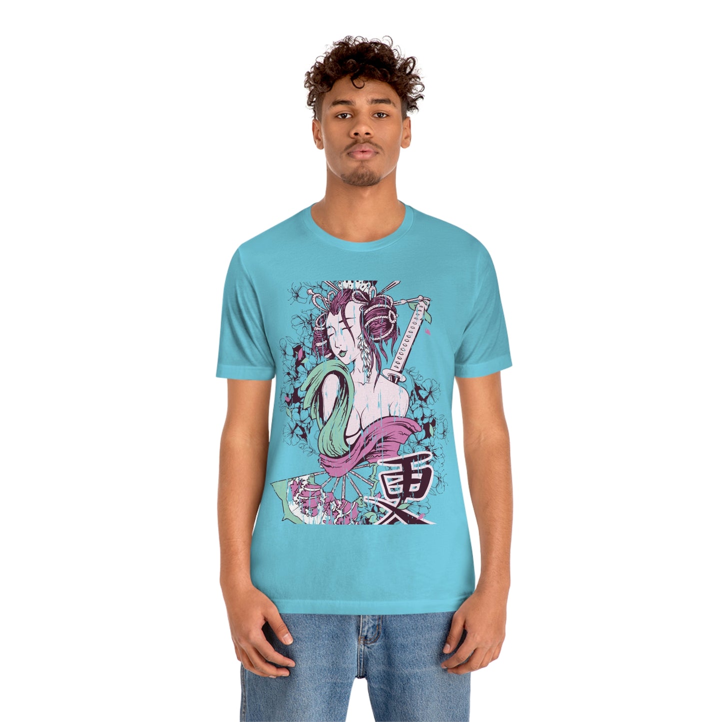 Geisha Girl, Unisex Jersey Short Sleeve Tee