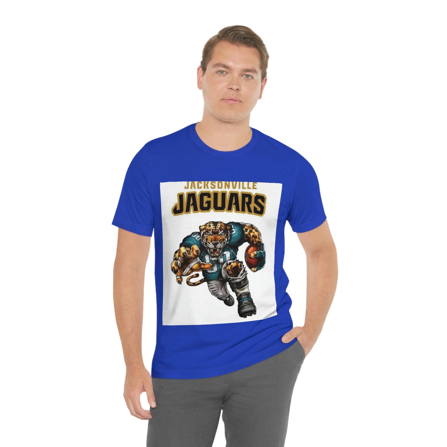 Jacksonville Florida Football Sports Team Jersey Short Sleeve Tee