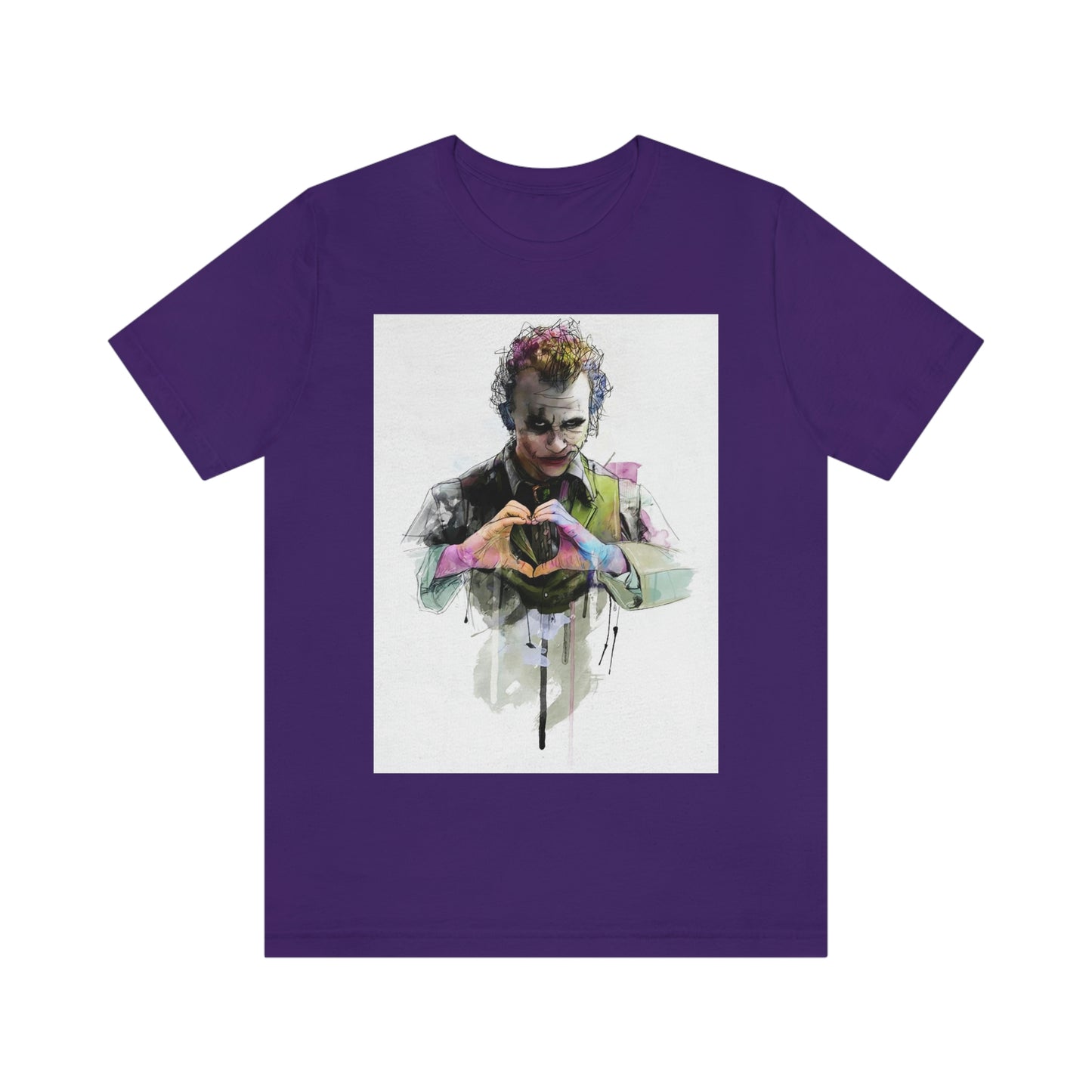 Man Who Stole Our Hearts, Joker Unisex Jersey Short Sleeve Tee