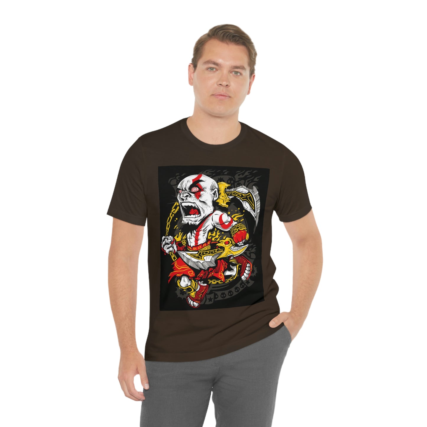 Samurai Warrior, Unisex Jersey Short Sleeve Tee