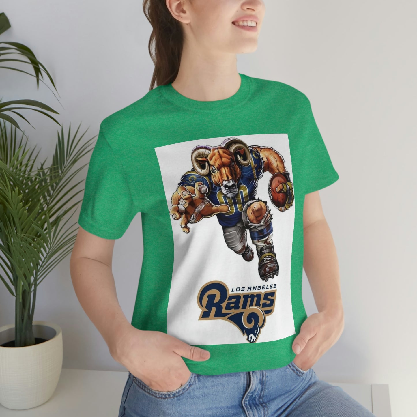 Los Angeles Football Sports Team Jersey Short Sleeve Tee