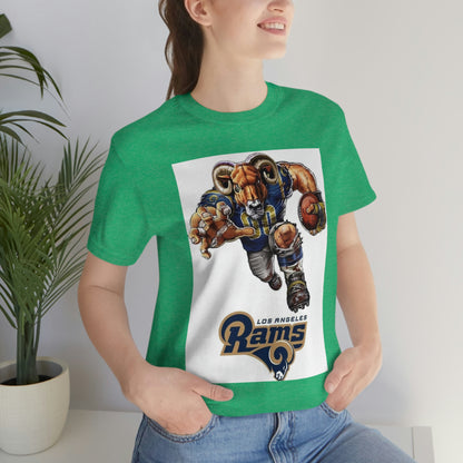 Los Angeles Football Sports Team Jersey Short Sleeve Tee