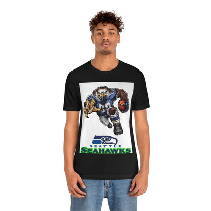 Seattle Football Sports Team Jersey Short Sleeve Tee