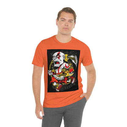 Samurai Warrior, Unisex Jersey Short Sleeve Tee