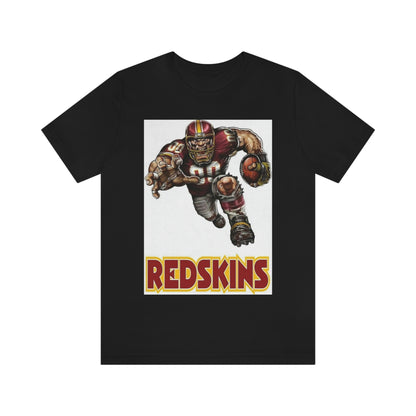 Redskins Football Sports Team Jersey Short Sleeve Tee