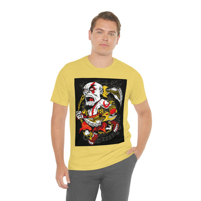 Samurai Warrior, Unisex Jersey Short Sleeve Tee