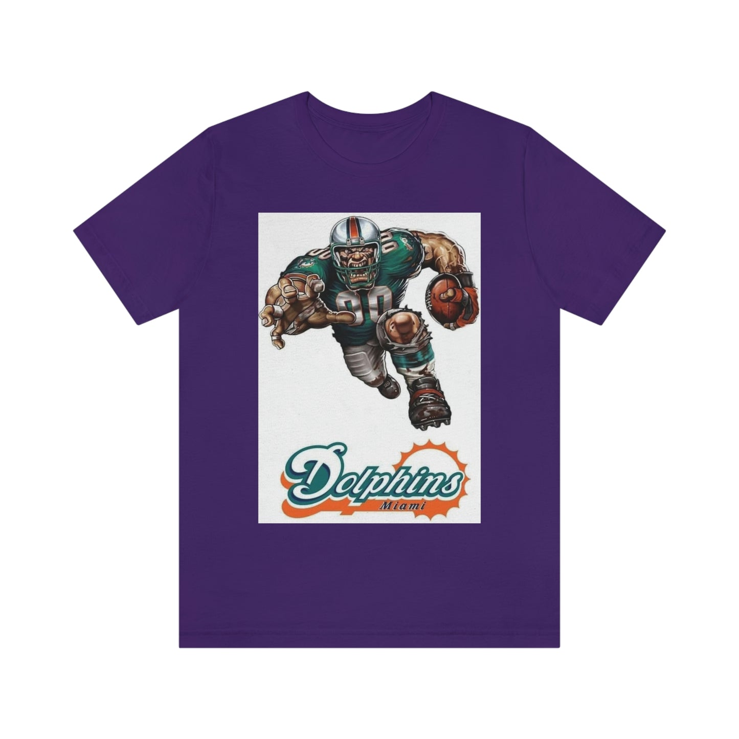 Miami Florida Football Sports Team Unisex Jersey Short Sleeve Tee