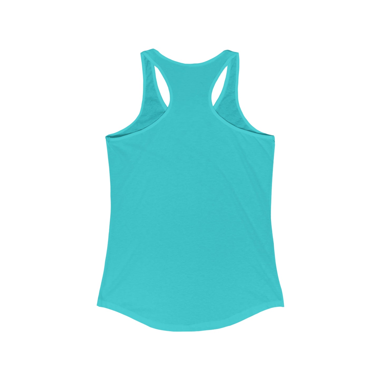 Believe Word With Butterfly Women's Ideal Racerback Tank