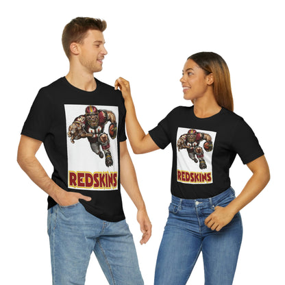 Redskins Football Sports Team Jersey Short Sleeve Tee