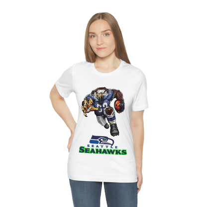 Seattle Football Sports Team Jersey Short Sleeve Tee