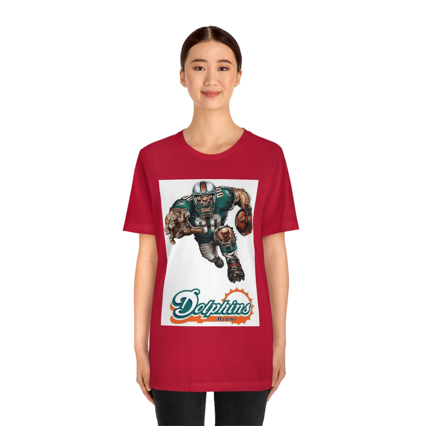 Miami Florida Football Sports Team Unisex Jersey Short Sleeve Tee