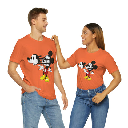 Losing Face Mickey, Unisex Jersey Short Sleeve Tee