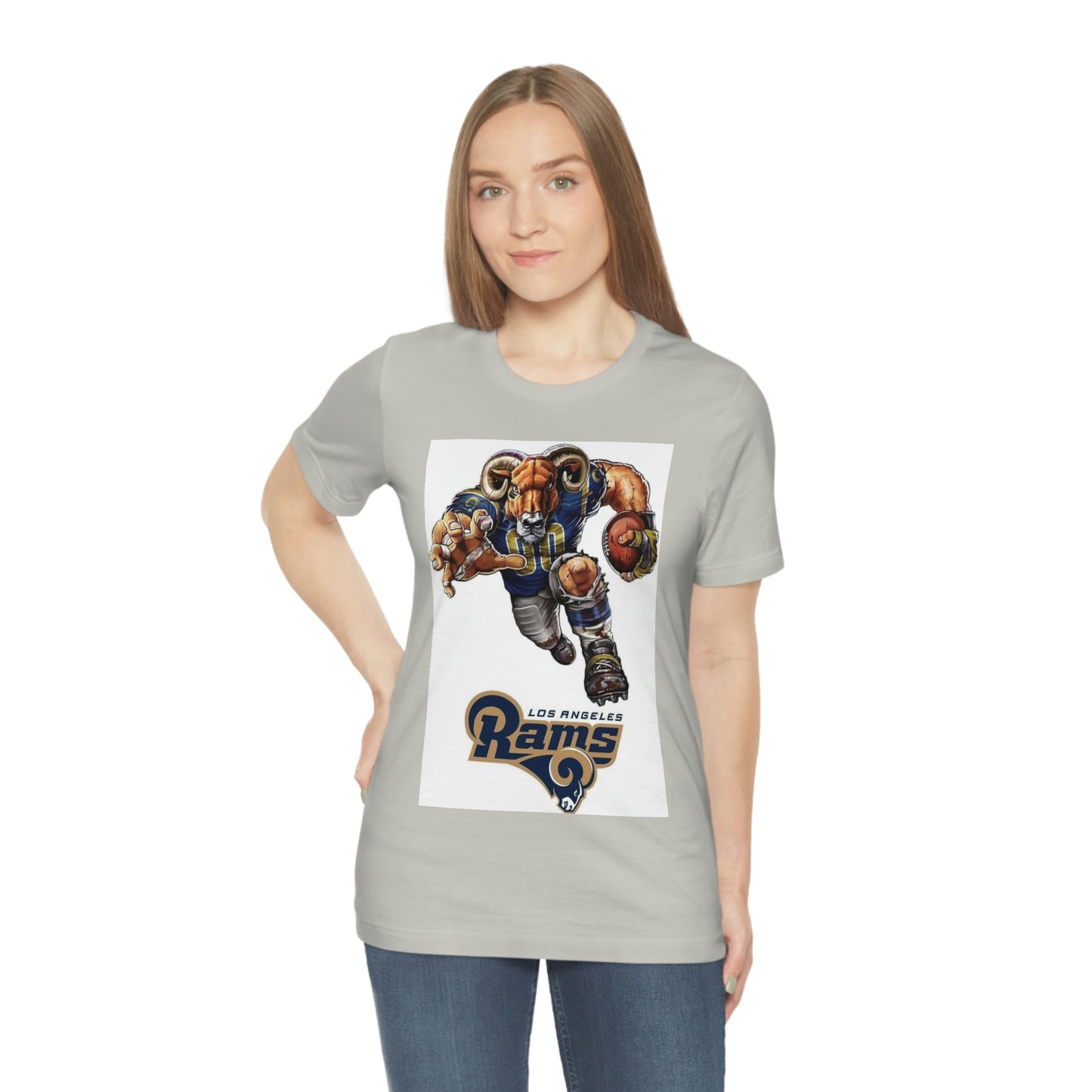 Los Angeles Football Sports Team Jersey Short Sleeve Tee