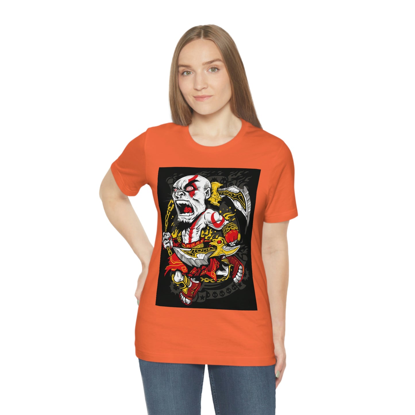 Samurai Warrior, Unisex Jersey Short Sleeve Tee