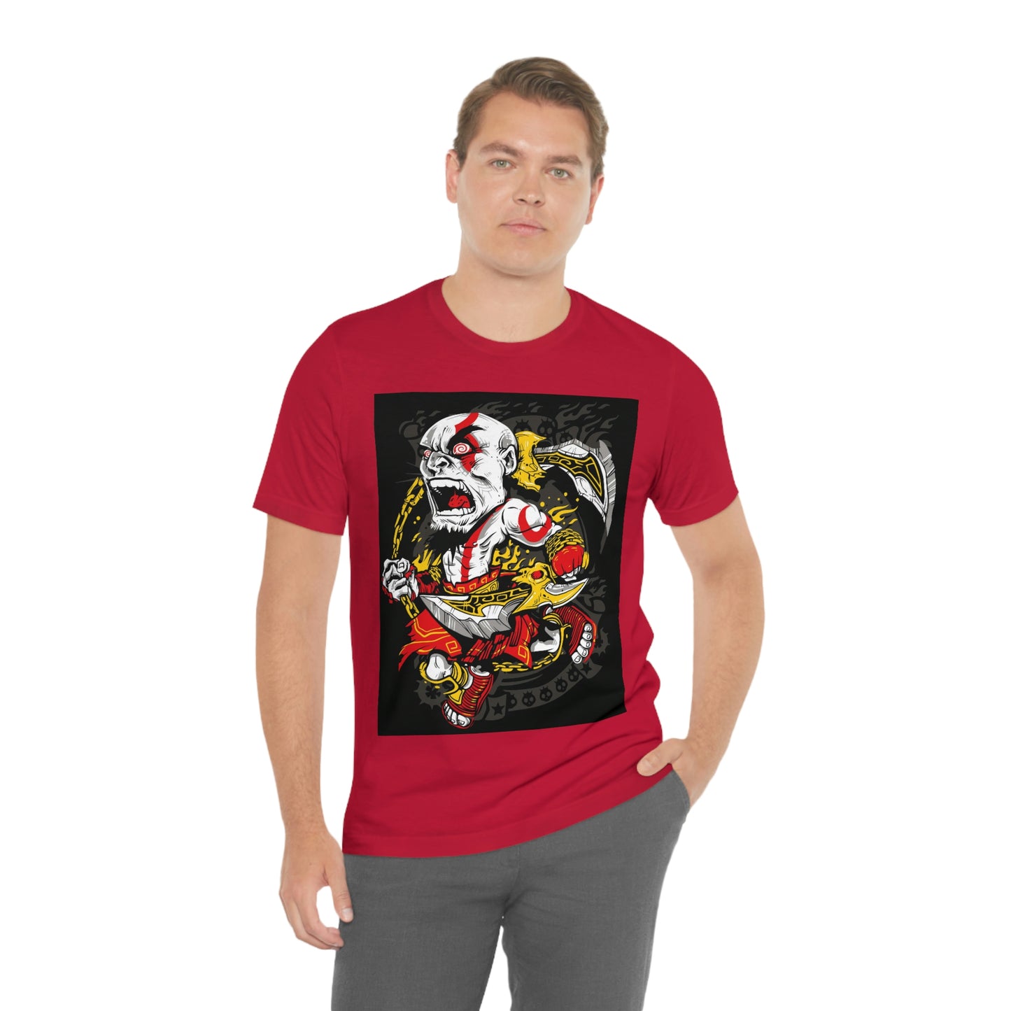 Samurai Warrior, Unisex Jersey Short Sleeve Tee