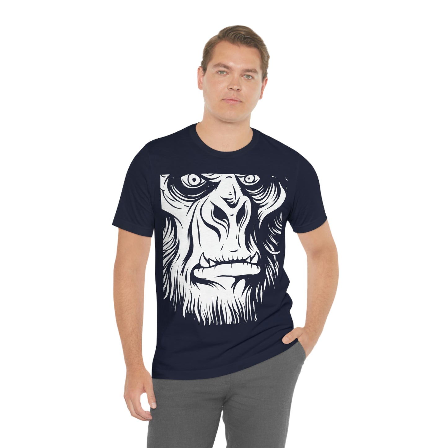 Sasquatch, Unisex Jersey Short Sleeve Tee