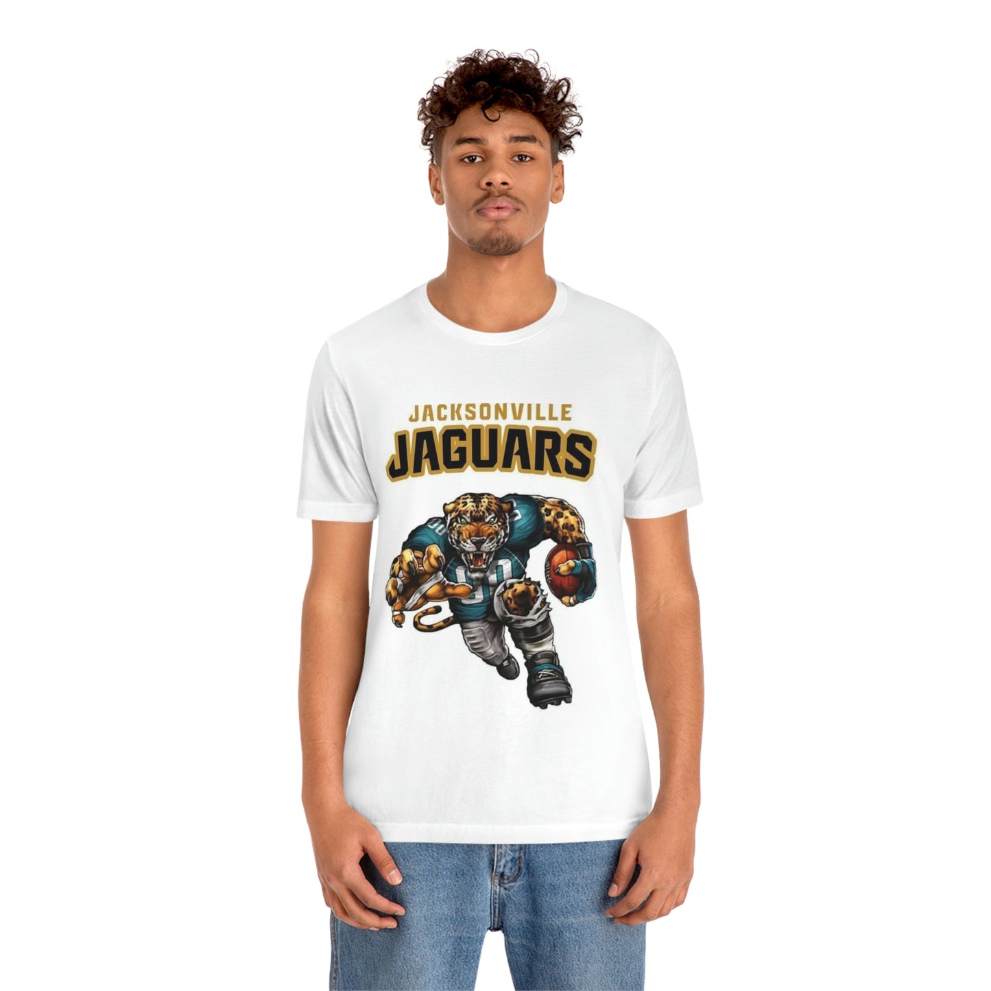 Jacksonville Florida Football Sports Team Jersey Short Sleeve Tee