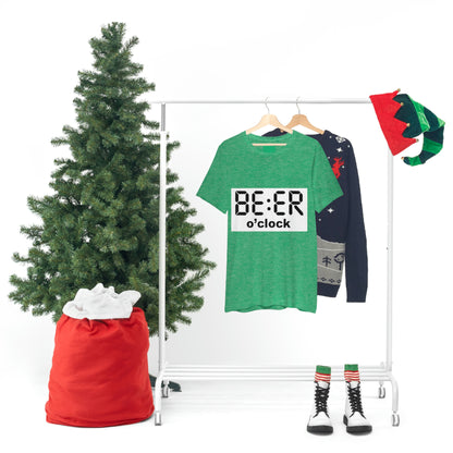 Beer O' Clock, , Unisex Jersey Short Sleeve Tee