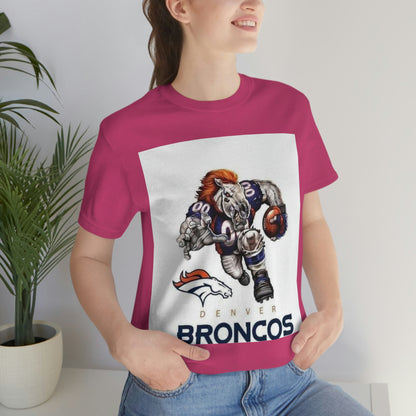 Denver Colorado Football Sports Team Unisex Jersey Short Sleeve Tee