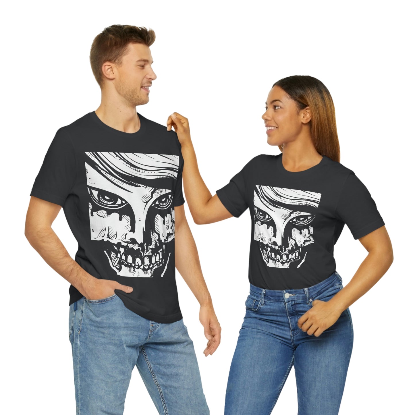 Zombie Girl, Unisex Jersey Short Sleeve Tee