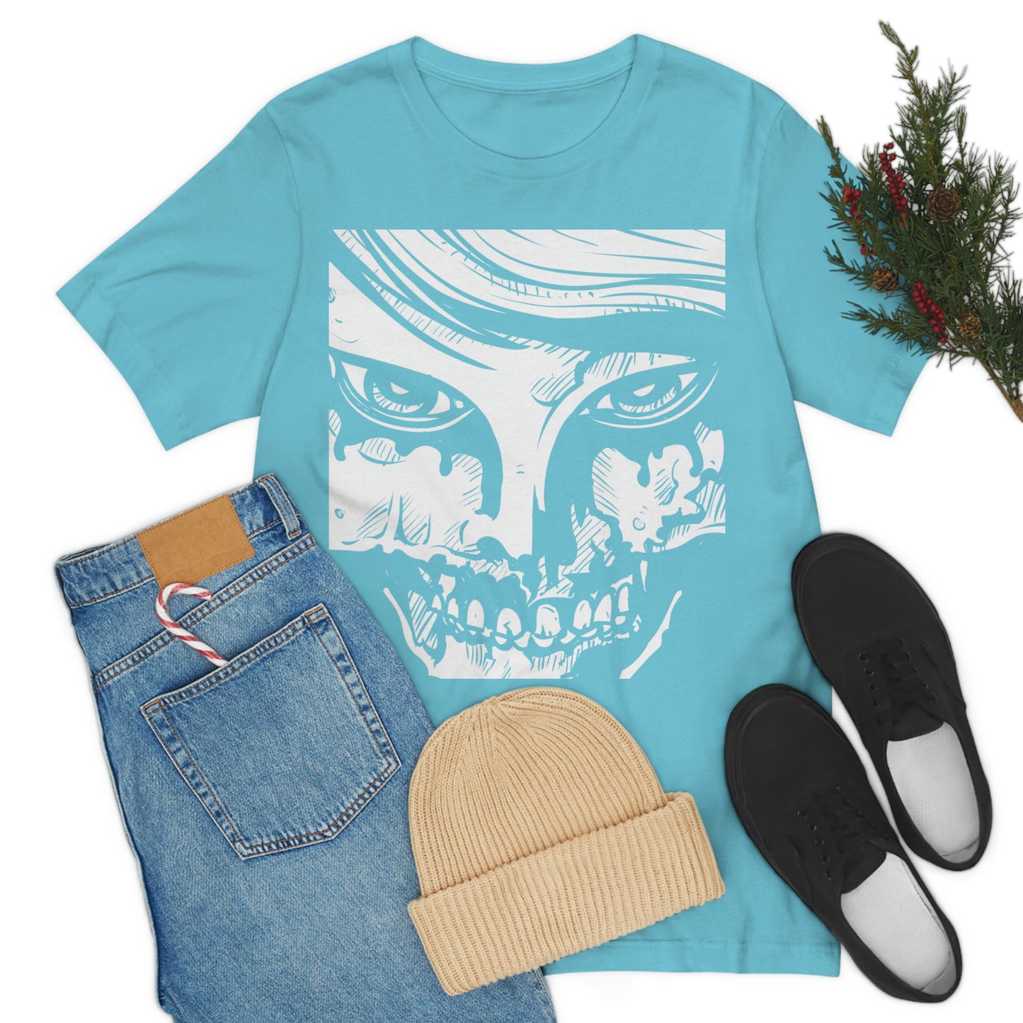 Zombie Girl, Unisex Jersey Short Sleeve Tee