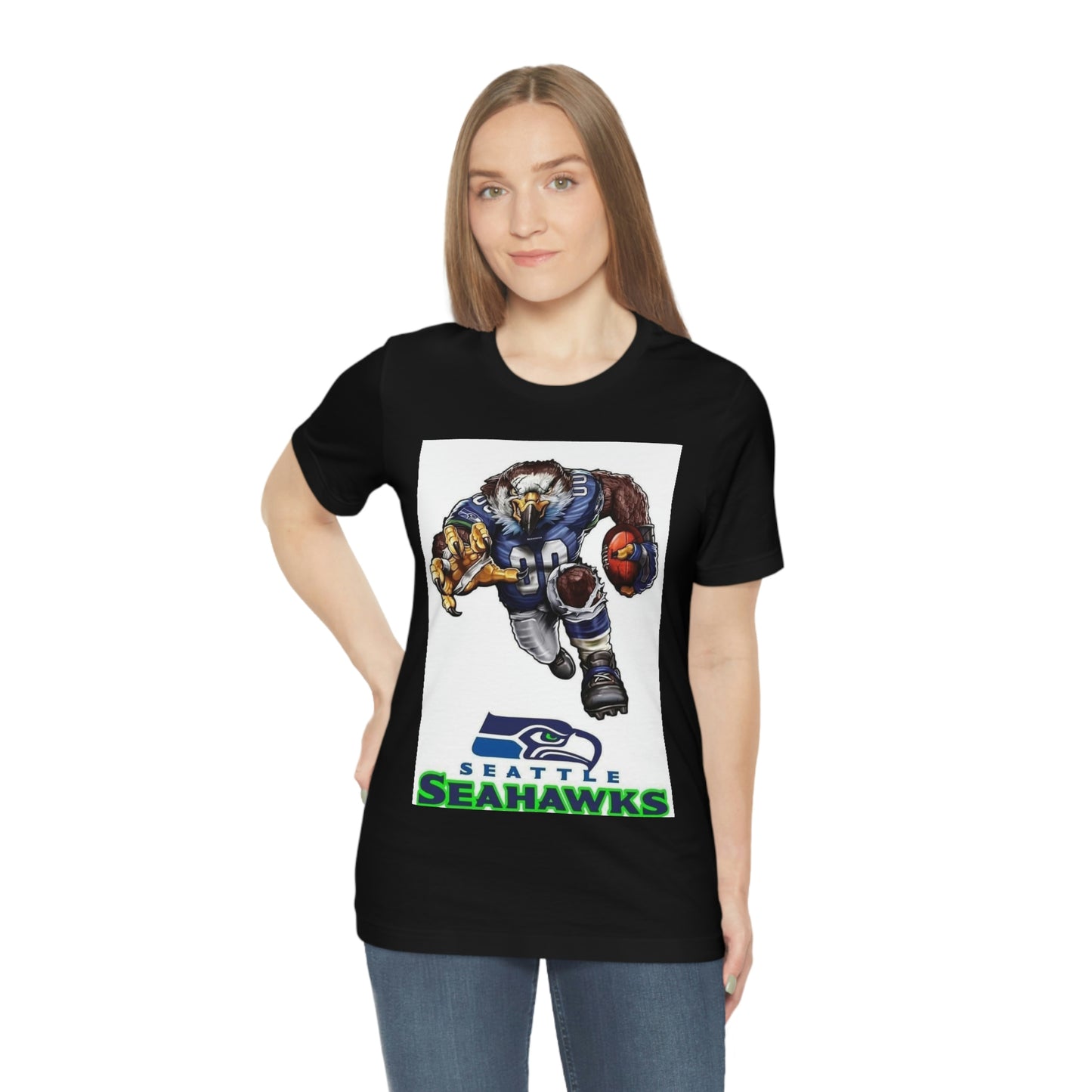 Seattle Football Sports Team Jersey Short Sleeve Tee