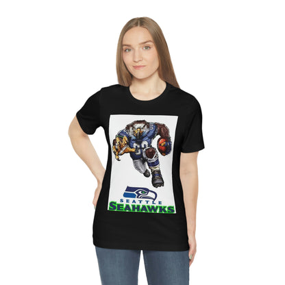 Seattle Football Sports Team Jersey Short Sleeve Tee