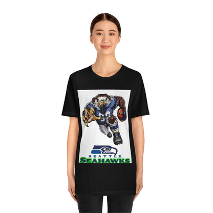 Seattle Football Sports Team Jersey Short Sleeve Tee