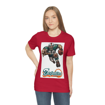 Miami Florida Football Sports Team Unisex Jersey Short Sleeve Tee