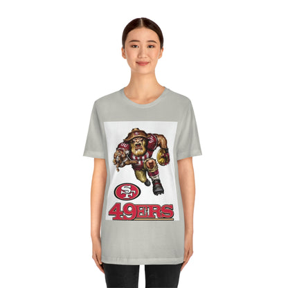 California 49ers Football Sports Team Jersey Short Sleeve Tee