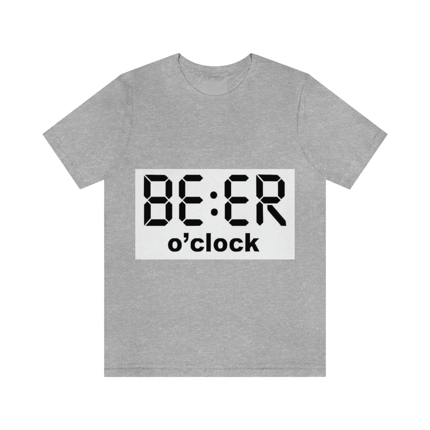 Beer O' Clock, , Unisex Jersey Short Sleeve Tee