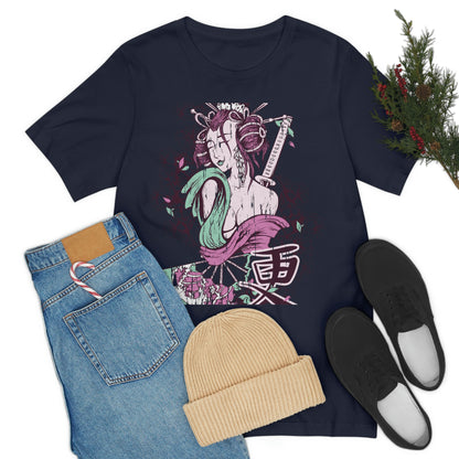 Geisha Girl, Unisex Jersey Short Sleeve Tee