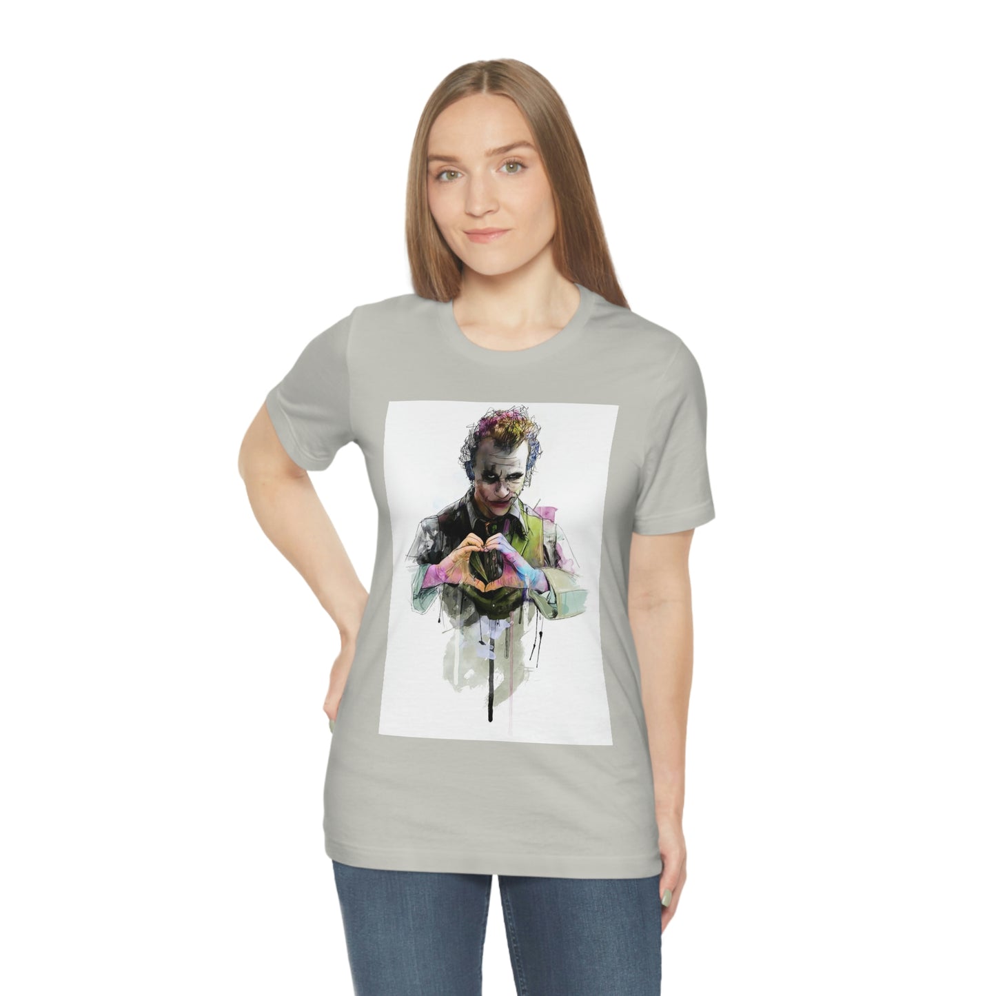 Man Who Stole Our Hearts, Joker Unisex Jersey Short Sleeve Tee