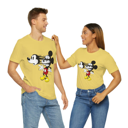 Losing Face Mickey, Unisex Jersey Short Sleeve Tee