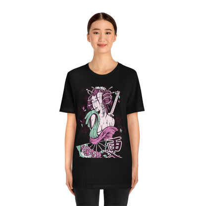 Geisha Girl, Unisex Jersey Short Sleeve Tee