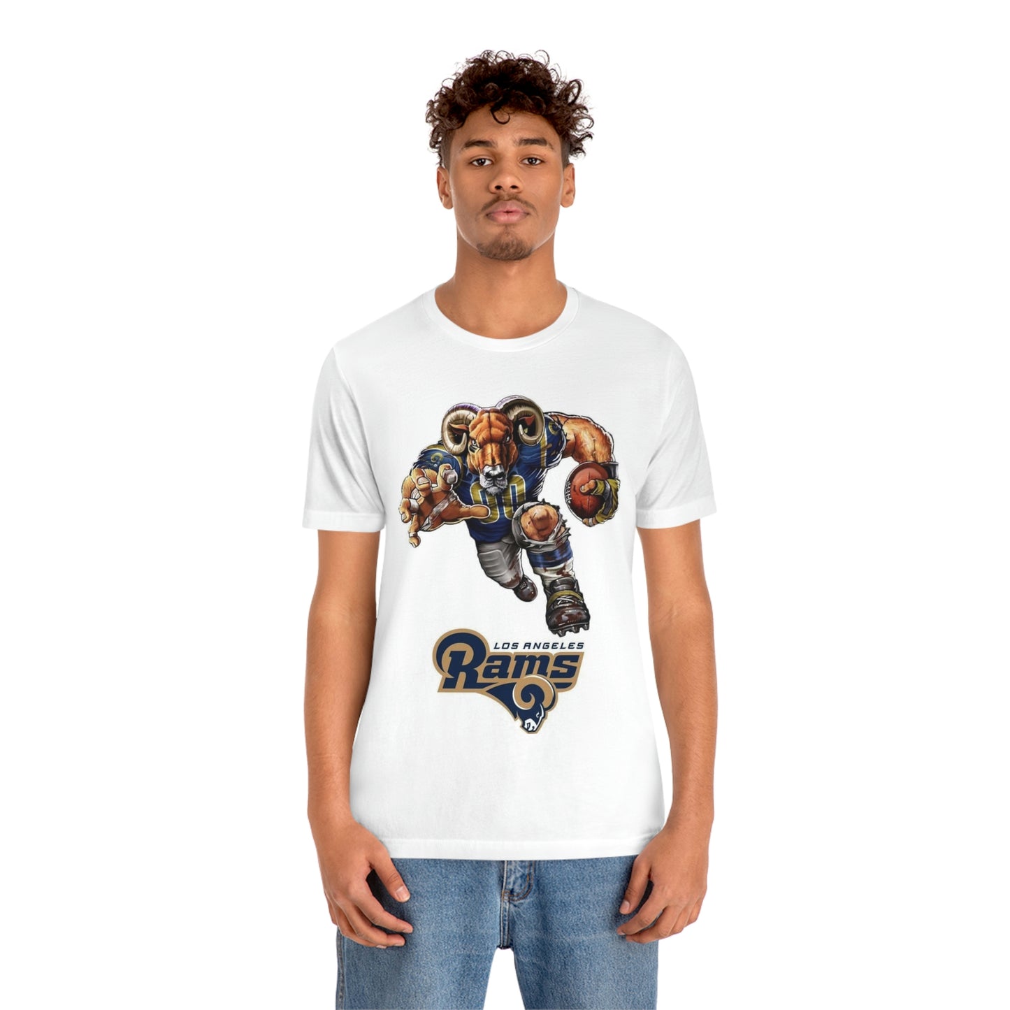 Los Angeles Football Sports Team Jersey Short Sleeve Tee