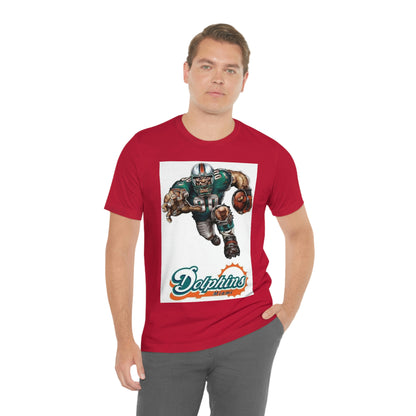 Miami Florida Football Sports Team Unisex Jersey Short Sleeve Tee