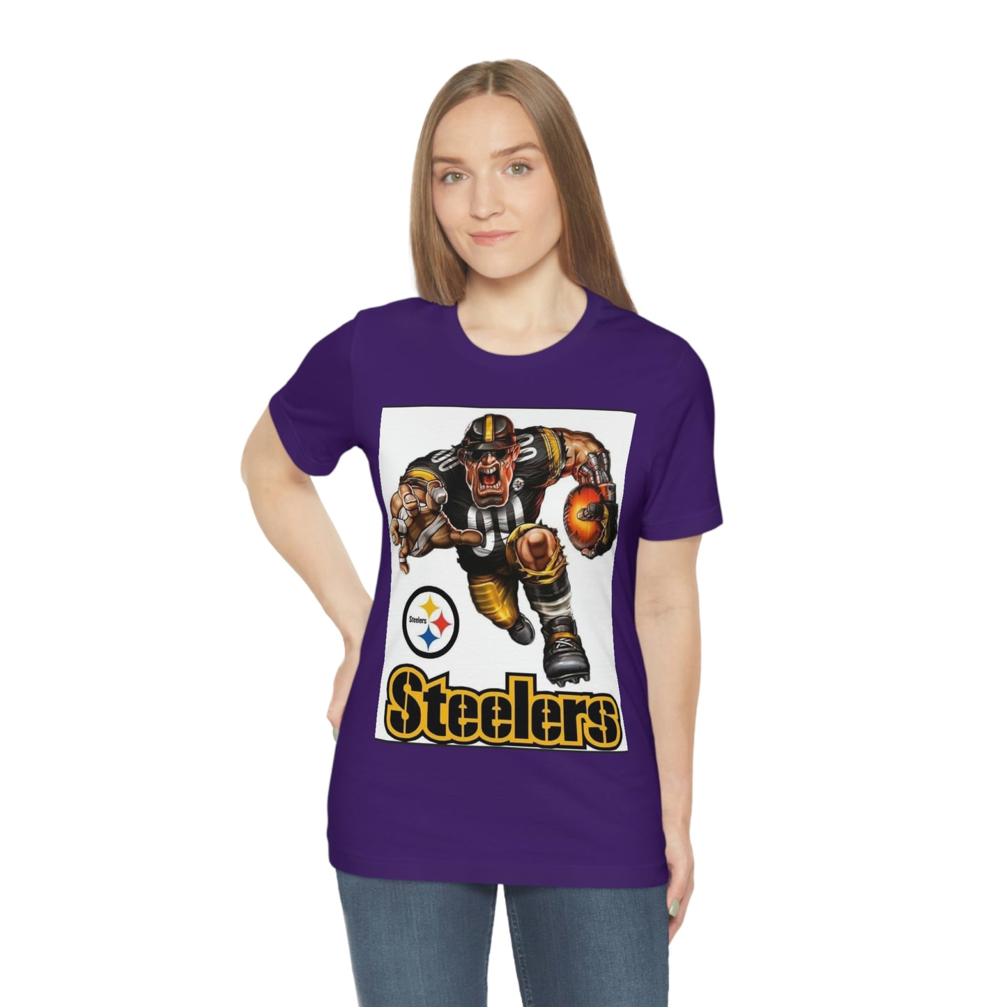 Pittsburgh Pennsylvania Football Sports Team Unisex Jersey Short Sleeve Tee