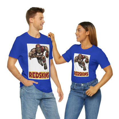 Redskins Football Sports Team Jersey Short Sleeve Tee