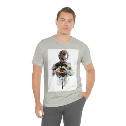 Man Who Stole Our Hearts, Joker Unisex Jersey Short Sleeve Tee