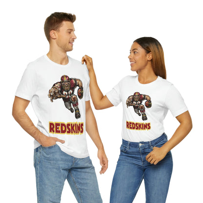 Redskins Football Sports Team Jersey Short Sleeve Tee