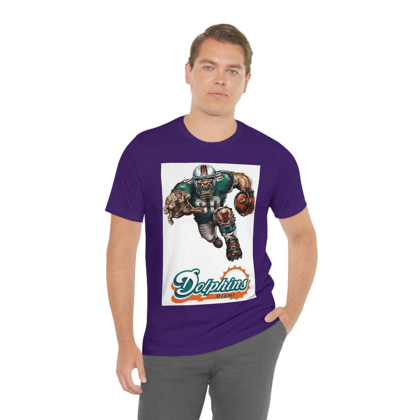 Miami Florida Football Sports Team Unisex Jersey Short Sleeve Tee